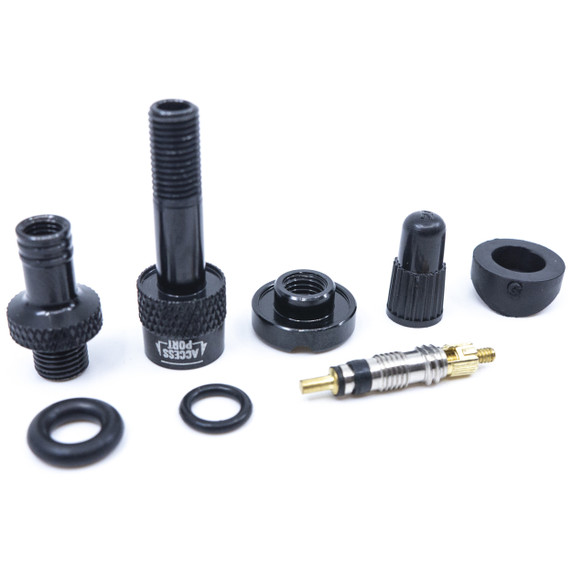 e*thirteen Gen2 Quickfill Tubeless Valves Black 16-24mm