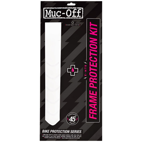 Muc-Off E-MTB Matte Clear Frame Protection Kit
