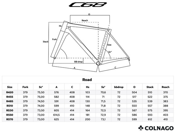 Colnago C68 Road Disc Super Record EPS Bora Ultra 45 Complete Bike HRRD