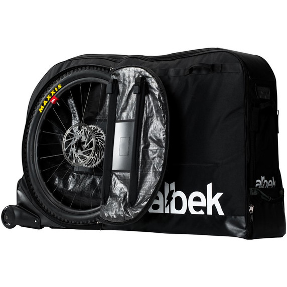 Albek Atlas Wheeled Black Bike Transport Bag