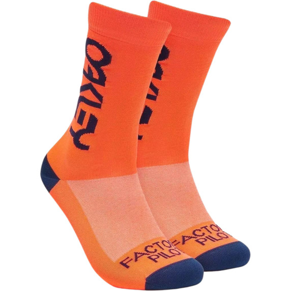 Oakley Factory Pilot MTB Socks Neon Orange