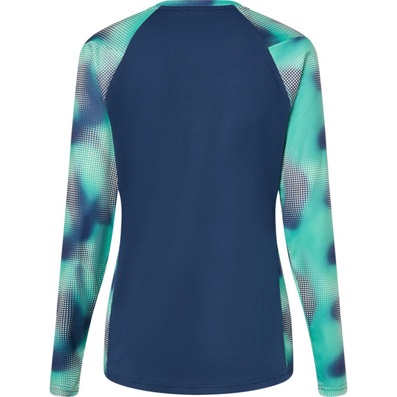 Oakley Womens Maven Coast LS Jersey Organic Spots Mint Green