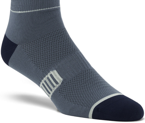 100% Advocate Performance Socks Slate/Navy