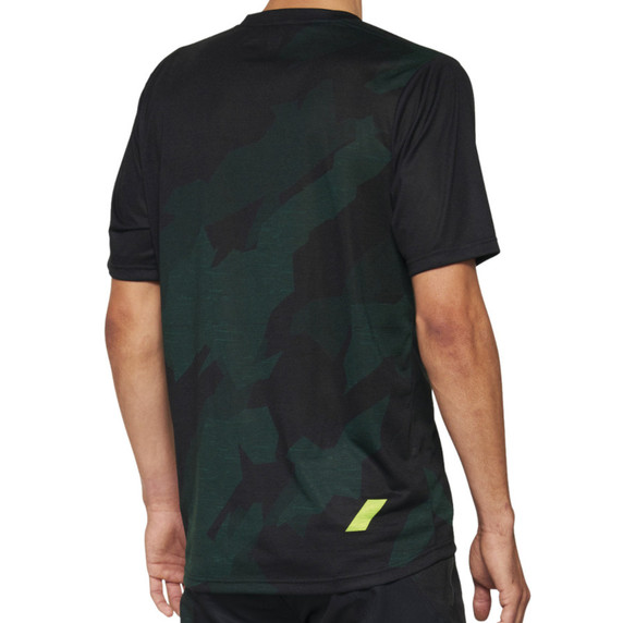 100% Airmatic SS MTB Jersey Black Camo