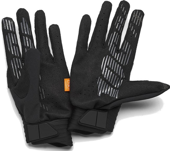 100% Cognito Gloves Black/Charcoal