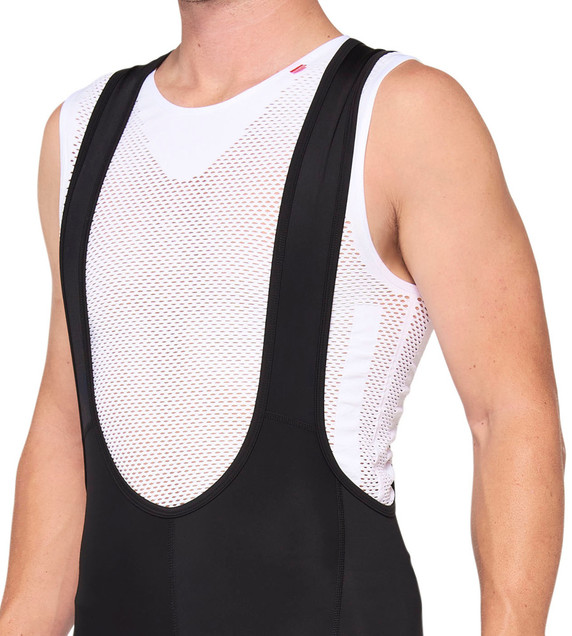100% Exceeda Bib Shorts Black/White