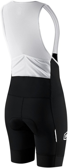 100% Exceeda Womens Bib Shorts Black