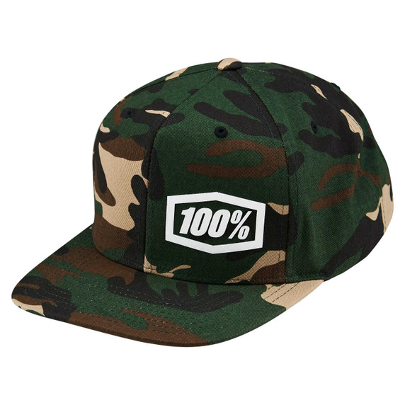 100% Machine X-Fit Snapback Cap Camo