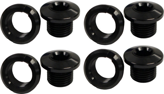 absoluteBLACK Chainring Short bolts x4 Black