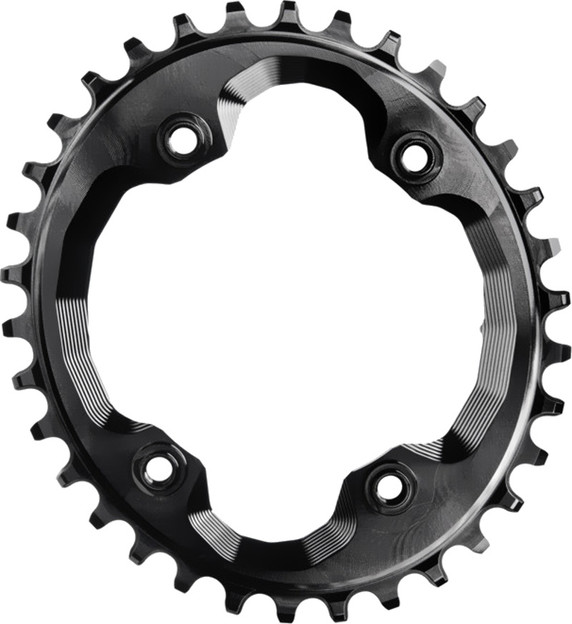 absoluteBLACK Oval 96BCD N/W 34T Traction Chainring Black (for Shimano XTR M9000)