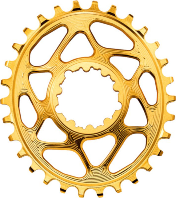 absoluteBLACK Oval Sram BOOST 34t Narrow Wide Chainring Gold