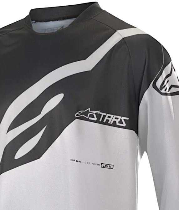 Alpinestars Youth Racer Factory LS Jersey Black/White 2022