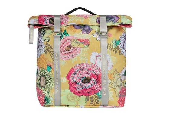 Basil Bloom Field Double Pannier Bag MIK 28-35L Yellow