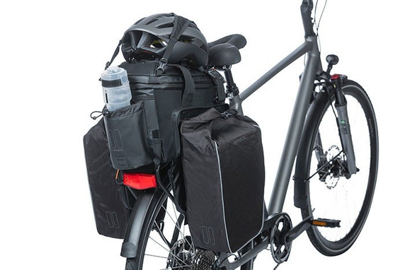 Basil Miles Tarpaulin Trunkbag XL Pro 9-36L Black