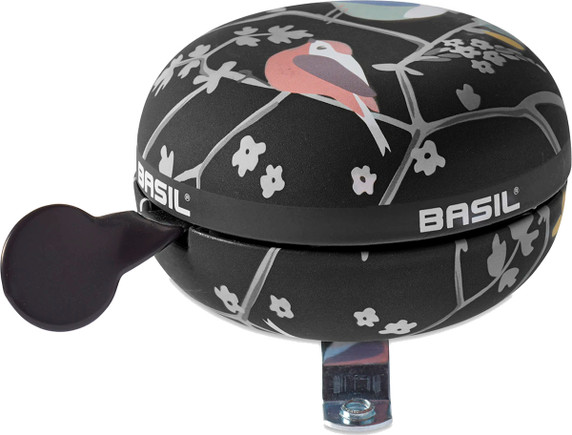Basil Wanderlust 80mm Bike Bell Charcoal