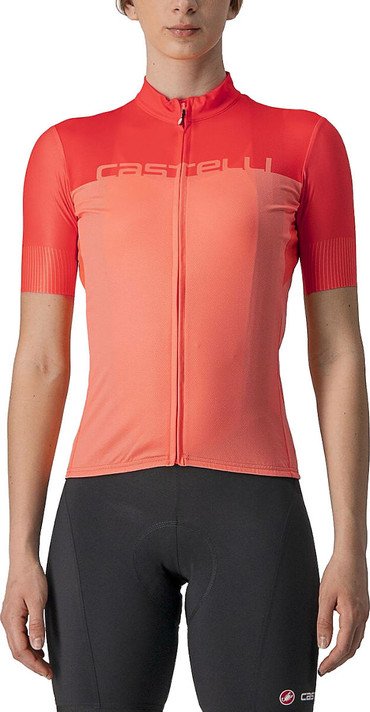 Castelli Velocissima SS Womens Jersey Coral Flash/Pink 2022