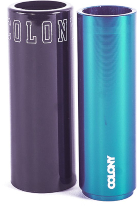Colony Anyway Alloy Core with Plastic Outer Sleeve BMX Peg and 14mm-10mm Adaptor