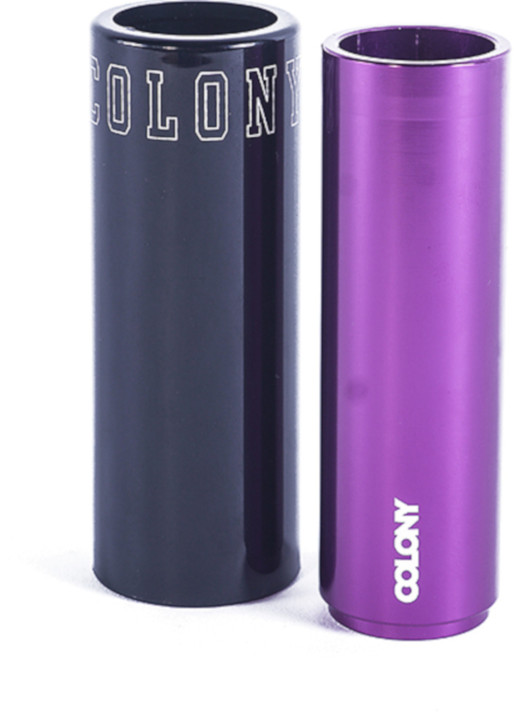 Colony Anyway Alloy Core with Plastic Outer Sleeve BMX Peg and 14mm-10mm Adaptor