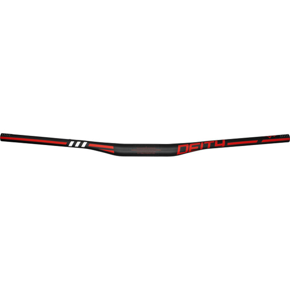 Deity Skywire 15mm Rise 35x800mm Carbon Handlebars Red