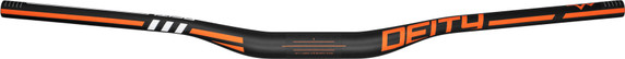 Deity Skywire 25mm Rise 35x800mm Carbon Handlebars Orange