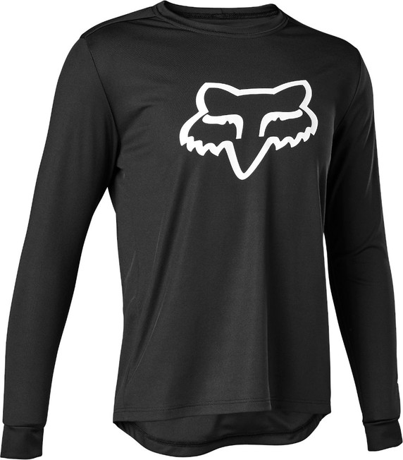 Fox Ranger Youth LS Jersey Black