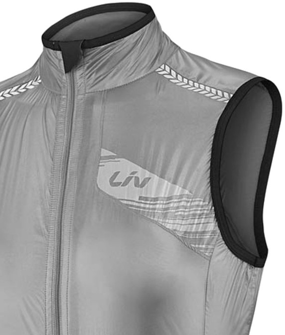 LIV Cefira Womens Wind Vest Silver 2020