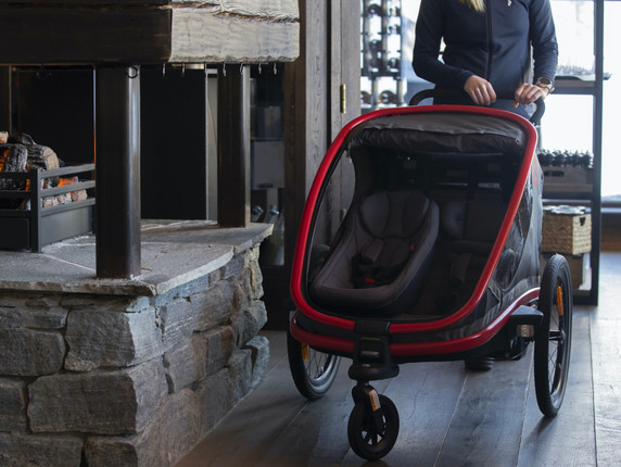 Hamax Trailer Baby Insert V2 Seat Grey