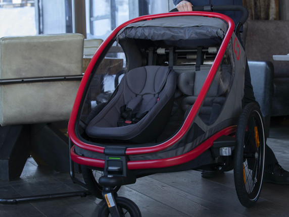 Hamax Trailer Baby Insert V2 Seat Grey