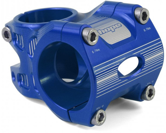 Hope AM/Freeride 35x35mm 0 Stem Blue