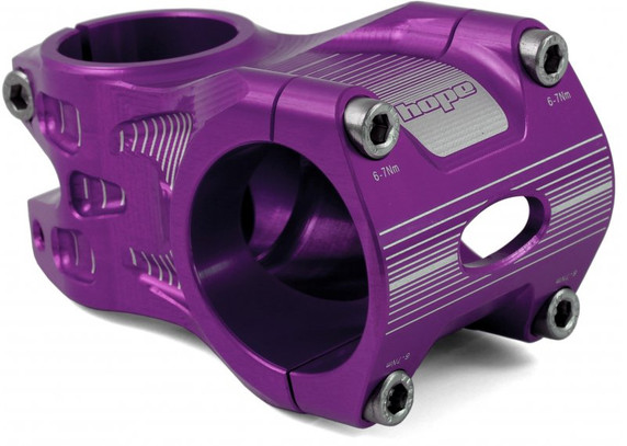 Hope AM/Freeride 35x50mm 0 Stem Purple