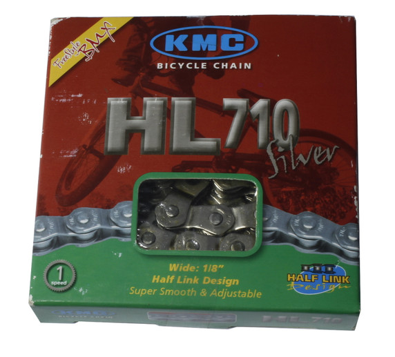 KMC HL710 1/2"x1/8" 100L BMX/SS/Fix Chain Silver