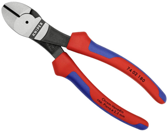 Knipex 74 02 180 High Leverage Diagonal Cutter Pliers 180mm