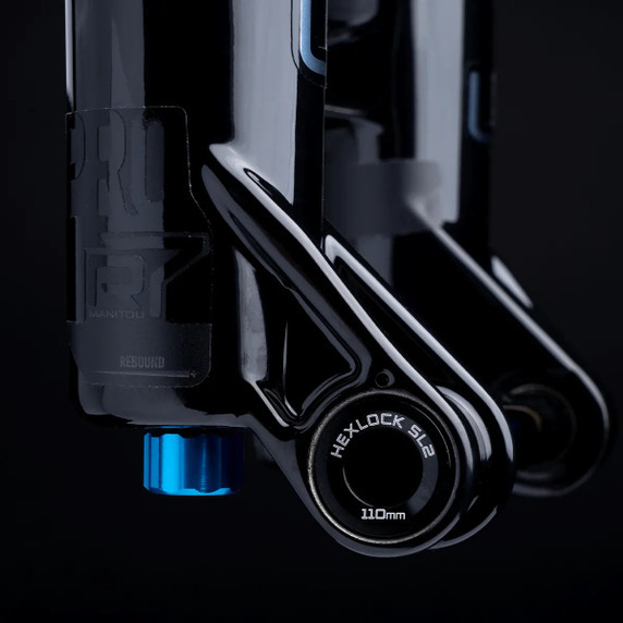 Manitou R7 Pro 27.5+/29" 120mm 44mm Offset Fork Black