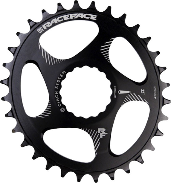 Race Face Direct Mount 30T Cinch Oval Chainring Black