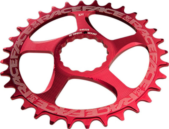Race Face Narrow Wide Cinch Direct Mount Chainring Red 36T