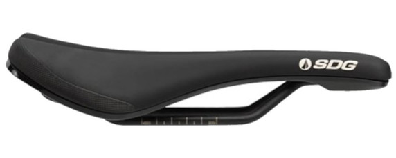 SDG Bel-Air 3.0 Sport Steel Rail Saddle Black