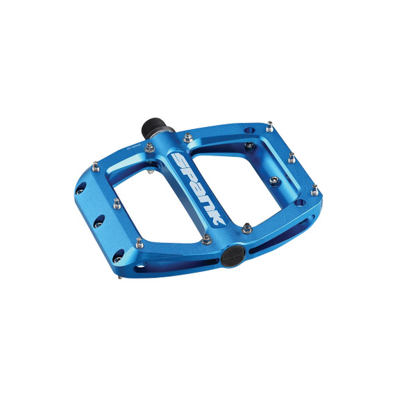 Spank Spoon 100 Medium Flat Pedals Blue