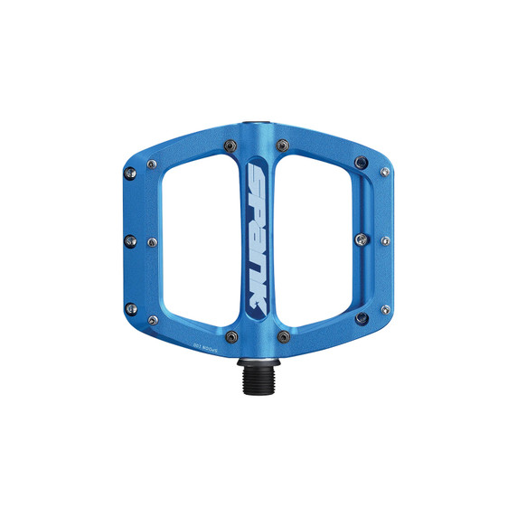 Spank Spoon 100 Medium Flat Pedals Blue