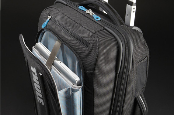 Thule Crossover 38L Rolling Carry-On Suitcase Blue