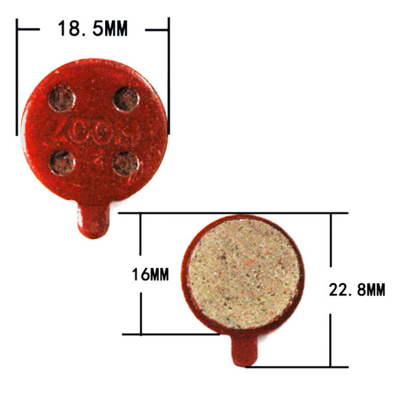 Zoom DB-01 Disc Brake Pads for Shim XTR/XT/Saint and Zoom