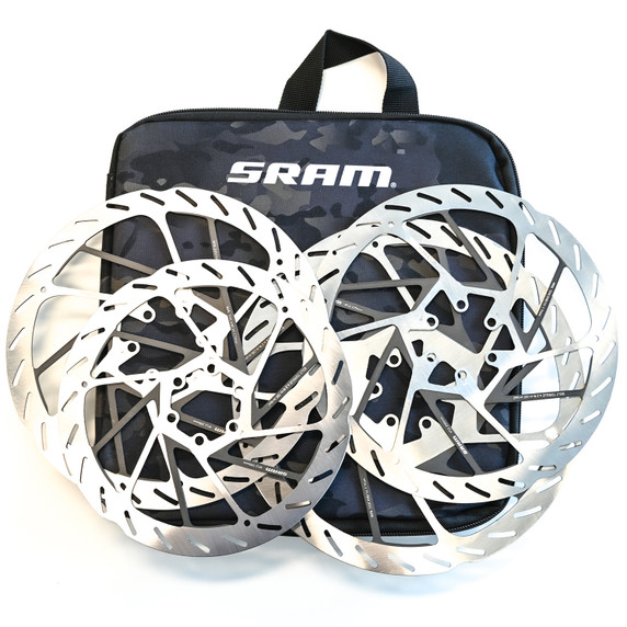 SRAM Maven Ultimate Stealth Expert Disc Brake Kit Splash Red