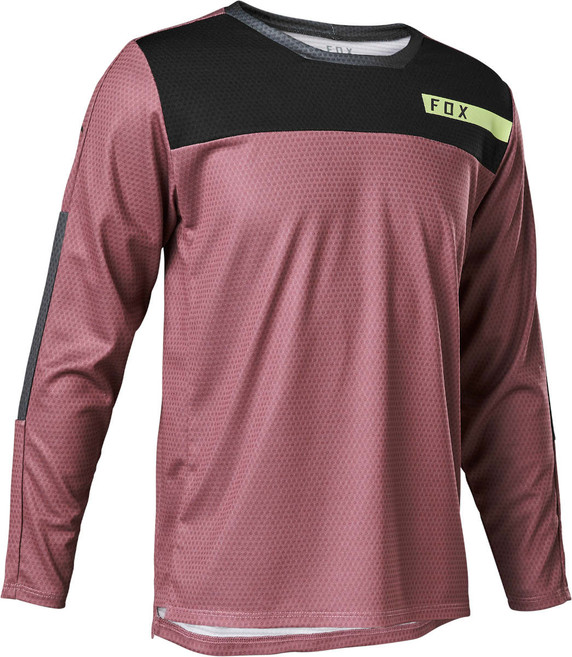 Fox Defend Moth Youth LS Jersey Plum Perfect 2022