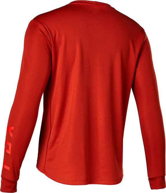 Fox Ranger Youth LS Jersey Red Clay 2022