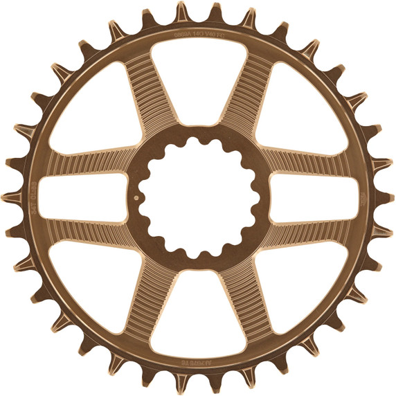 e*Thirteen Guidering Helix R Direct 34T 52/55mm Flip Flop Shimano Sram 11/12s Bronze