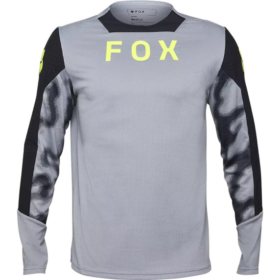 Fox Defend Taunt Steel Grey Youth LS Jersey