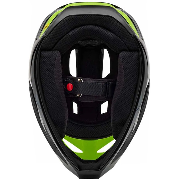 Fox Rampage Barge Flo Yellow Youth Helmet
