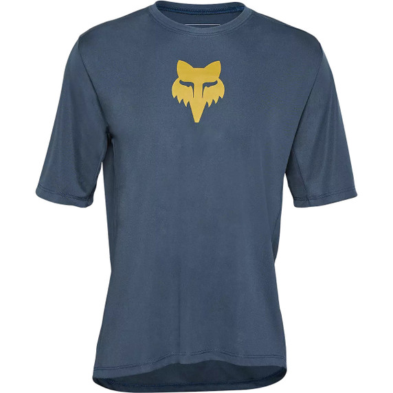 Fox Ranger Dark Vintage Blue Youth SS Jersey