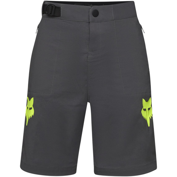 Fox Ranger Taunt Dark Shadow Youth Lined Shorts