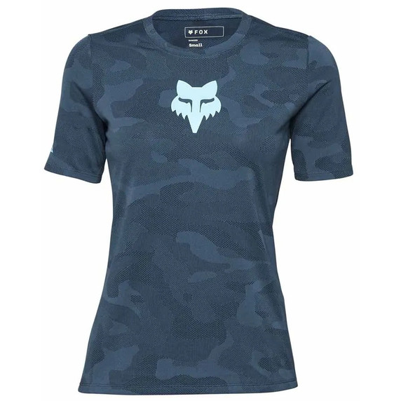 Fox Ranger Tru Dri Dark Vintage Blue Womens SS Jersey
