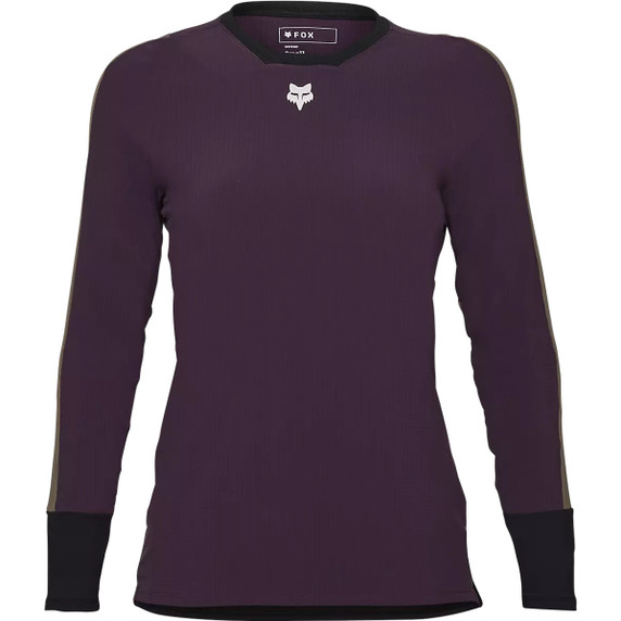 Fox Defend Dark Purple Womens Thermal Jersey